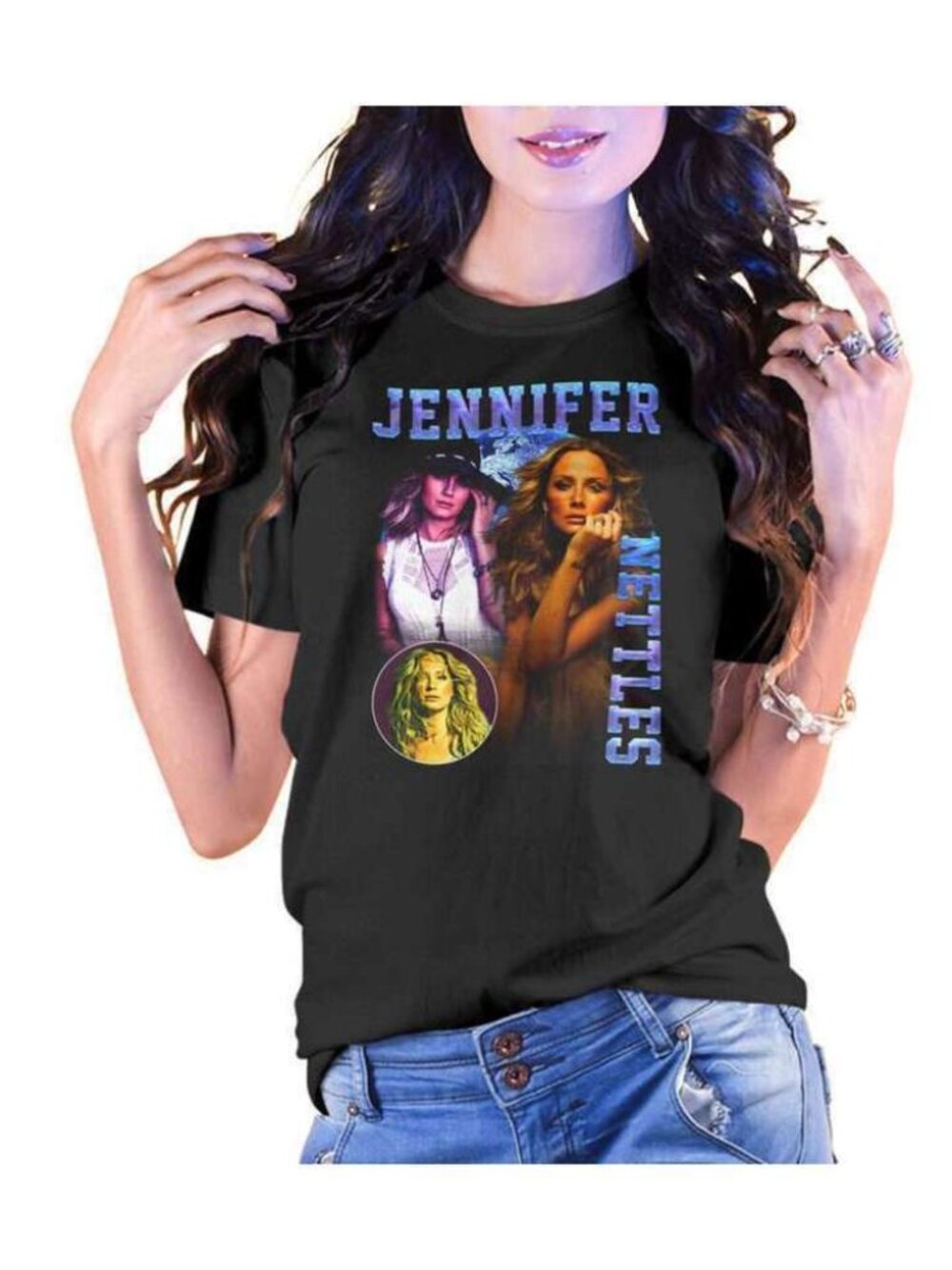 Jennifer Nettles Country Singer Fan Graphic Unisex T-Shirt